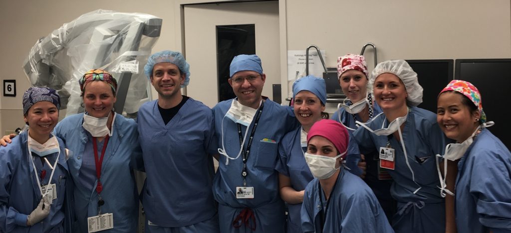 Dr. Guenther's surgical team